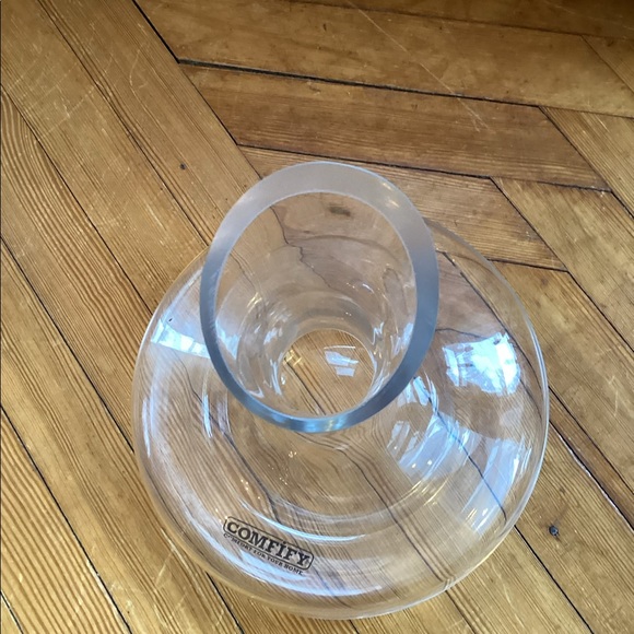 Comfify glass wine decanter  10” high 9” wide - Picture 3 of 7